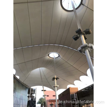 PTFE -Architekturmembran für den Flughafen